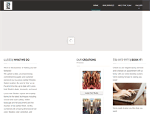 Tablet Screenshot of lussohairstudio.com